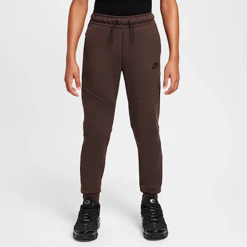 Nike Sportswear Tech Fleece Big детские Joggers цвет коричневый