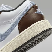 Nike Air Jordan 1 Low SE Big детские Кроссовки цвет белый