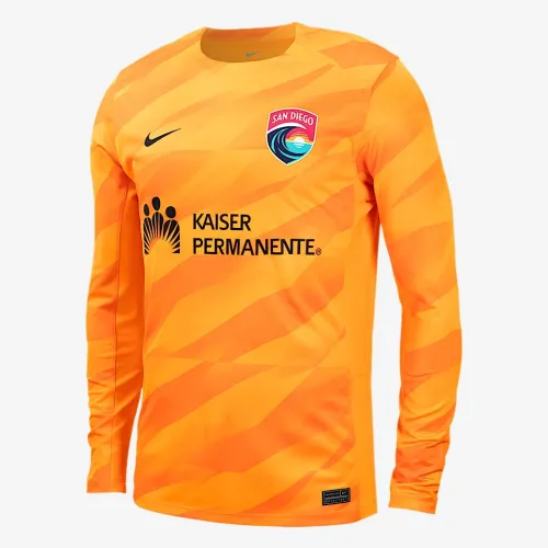 San Diego Wave FC 2024 Goalkeeper Nike NWSL Long-Sleeve Replica Jersey Orange