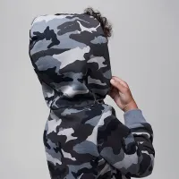 Nike Jordan MVP Toddler 2-Piece Camo Fleece Pullover Толстовка с капюшоном набор цвет черный