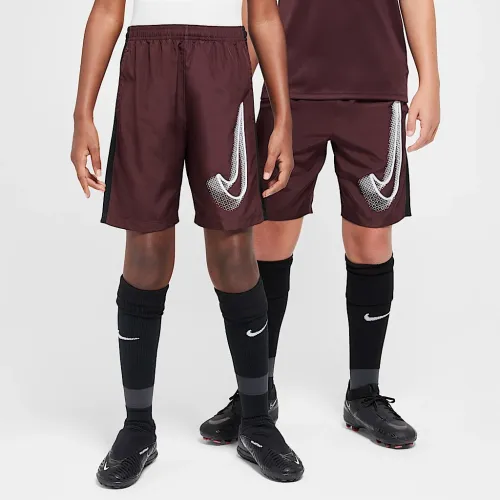 Nike Academy Big дитячі Soccer шорти колір червоний