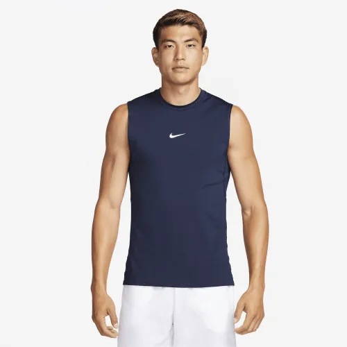 Nike Pro чоловічі Dri-FIT Slim Sleeveless Top блакитний