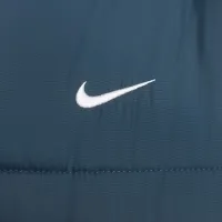 Nike Sportswear Classic Puffer женская Therma-FIT Loose Hooded Куртка (большие размеры) синий