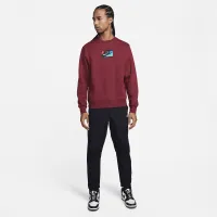 Nike Club Fleece мужские Crew цвет красный