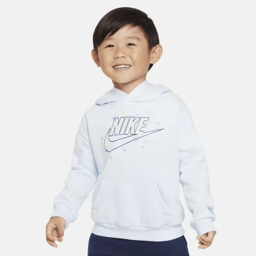 Nike Sportswear Shine Fleece Pullover Толстовка з капюшоном Toddler Толстовка з капюшоном блакитний