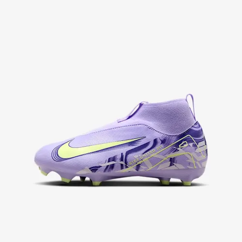 Nike United Jr. Mercurial Superfly 10 Academy Big дитячі MG High-Top футбольні бутси колір фіолетовий