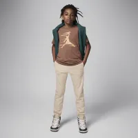 Nike Jordan MVP Big детские Motion Jumpman футболка цвет коричневый