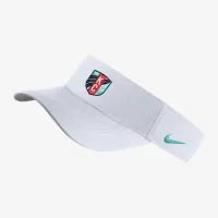 Kansas City Current Nike Dri-FIT NWSL Visor цвет белый