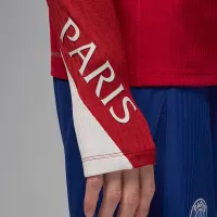 Nike Paris Saint-Germain Strike Elite Fourth мужские Jordan Dri-FIT ADV Soccer Knit Drill Top цвет красный