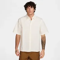Nike Club чоловічі Short-Sleeve Button-Down Shirt колір білий