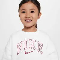 Nike Swoosh Spirit Little детские Crew and лосины набор Pink
