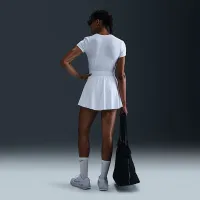NikeCourt Advantage жіноча Dri-FIT Short-Sleeve Tennis Top колір білий