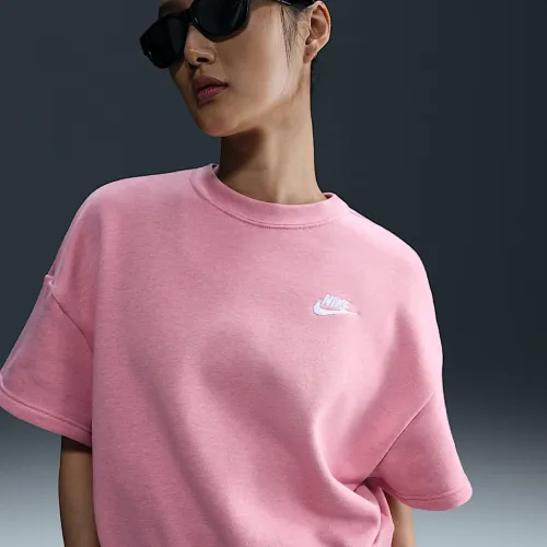 Nike Sportswear Club Fleece жіноча Loose Top Pink