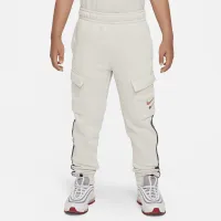 Nike Air Big детские Fleece Cargo Pants цвет коричневый