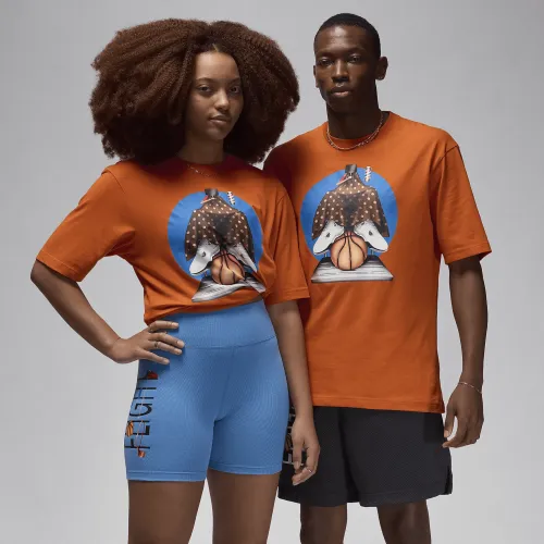 Nike Jordan Artist Series by Darien Birks мужские футболка Orange