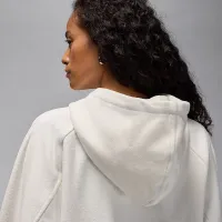 Nike Jordan Flight Fleece жіноча Full-Zip Толстовка з капюшоном колір білий