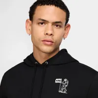 Nike Club мужские French Terry Толстовка с капюшоном цвет черный