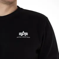 Кофта/футболка Alpha Industries Basic Sweater Small Logo 18830703 -  Черная