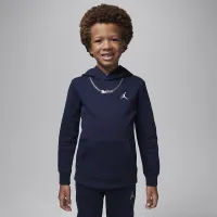 Nike Jordan MJ Brooklyn Fleece Little детские 2-Piece Pullover Толстовка с капюшоном набор синий