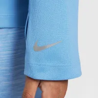 Nike Multi Big дитячі (для хлопчиків) Dri-FIT UV Long-Sleeve 1/2-Zip Top блакитний
