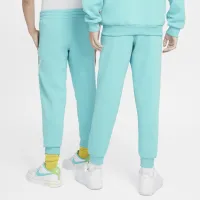 Nike Club Fleece Big дитячі Joggers колір зелений