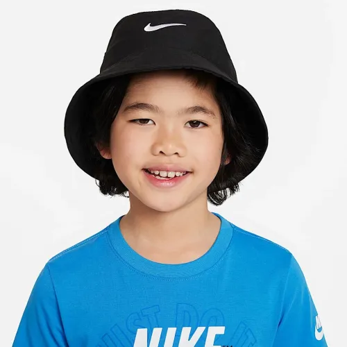 Nike Little дитячі Bucket Hat колір чорний