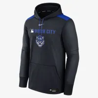 Detroit Tigers Authentic Collection City Connect мужские Nike Therma MLB Pullover Толстовка с капюшоном синий