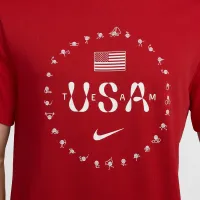 USA Premium Essential Icon мужские Nike футболка цвет красный