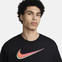 Nike LeBron чоловічі M90 баскетбольні футболка колір чорний