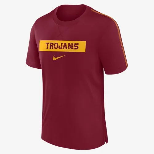 USC Trojans Sideline Player чоловічі Nike Dri-FIT College футболка колір червоний