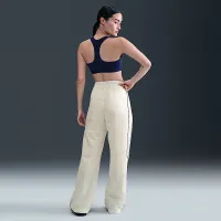 Nike Windrunner женская С высокой Талией Woven Open-Hem Pants цвет белый