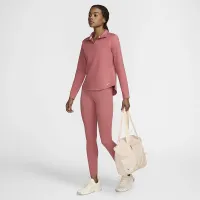 Nike Therma-FIT One женская Long-Sleeve 1/2-Zip Top Pink