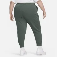 Nike Sportswear Club Fleece женская Mid-Rise Joggers (большие размеры) цвет зеленый