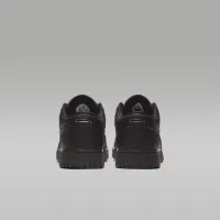 Nike Air Jordan 1 Low Big детские Кроссовки цвет черный