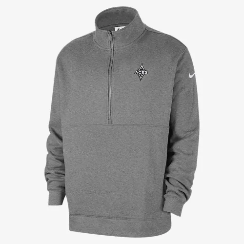Las Vegas Aces Club чоловічі Nike WNBA Half-Zip Top колір сірий
