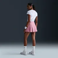 Nike Victory женская Dri-FIT Flouncy Tennis юбка Pink