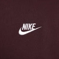 Nike Sportswear Club Fleece Pullover Толстовка с капюшоном цвет красный