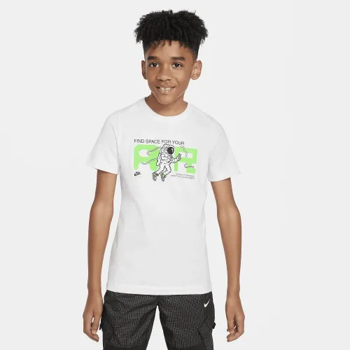 Nike Sportswear Big дитячі T-Shirt колір білий