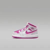 Nike Jordan 1 Mid Baby/Toddler Кросівки колір сірий