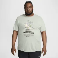 Nike мужские Dri-FIT Running футболка цвет зеленый