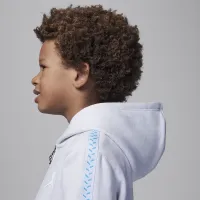 Nike Jordan MJ Flight MVP Little детские Full-Zip Толстовка с капюшоном набор цвет серый