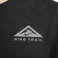 Nike Trail Solar Chase мужские Dri-FIT Short-Sleeve Running Top цвет черный