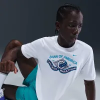Nike мужские Dri-FIT Running футболка цвет белый