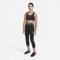 Nike Pro Big дитячі (Girls') Capri лосіни колір чорний