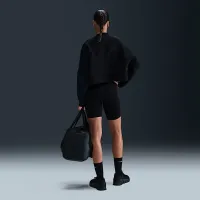 Nike Prima жіноча Dri-FIT оверсайз Crew-Neck Cropped Top колір чорний