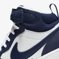 Nike Court Borough Mid 2 Big дитячі Кросівки колір білий