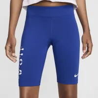 USA Essentials жіноча Nike Mid-Rise велосипедки блакитний