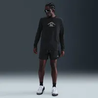 Nike Trail мужские Dri-FIT Long-Sleeve Running футболка цвет черный