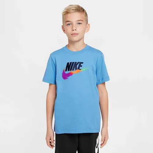 Nike Sportswear Big детские футболка синий