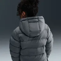 Nike Sportswear All Day Play Big дитячі Therma-FIT Loose-Fit Puffer Куртка колір сірий